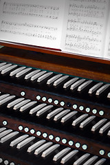 Image showing Church organ