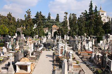 Image showing Milan cemetery