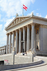 Image showing Austrian parliament