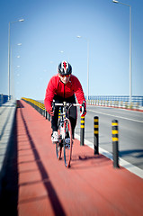 Image showing Cyclist