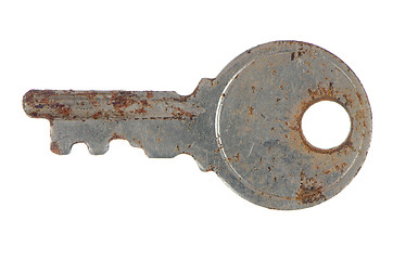 Image showing Old rusty key