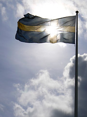 Image showing Swedish flag