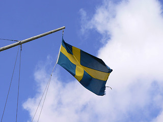 Image showing Swedish flag