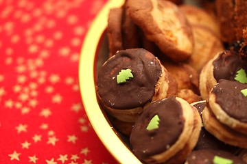 Image showing christmas cookies