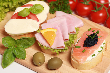 Image showing Fingerfood