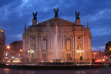 Image showing Opera House in Lviv / Ukraine