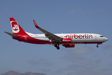 Image showing Air Berlin Boeing B737-800