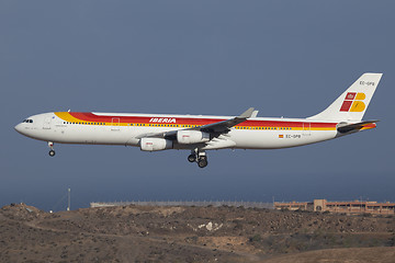 Image showing Iberia Airbus A340