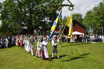 Image showing Folklore ensemble of Sweden