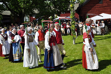 Image showing Folklore ensemble of Sweden