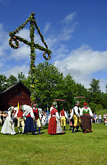 Image showing Folklore ensemble of Sweden
