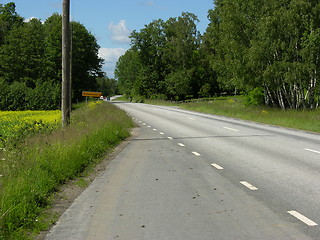 Image showing Swedish Road