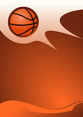 Image showing Basketball background