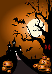 Image showing Halloween abstract background