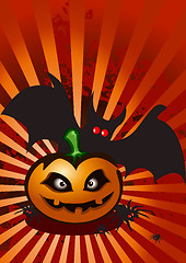 Image showing Halloween abstract background
