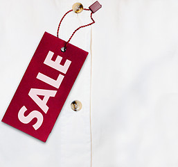 Image showing Shirt With Sale Tag