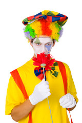 Image showing Colorful Clown