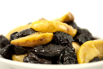 Image showing Baked apples and prunes