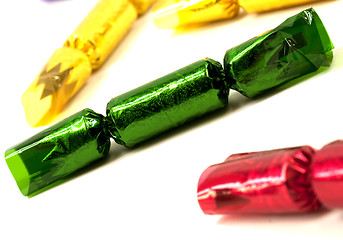 Image showing Christmas crackers