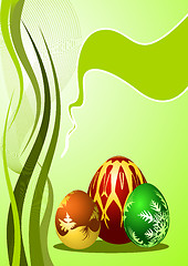 Image showing Easter eggs