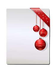 Image showing Christmas Gift page, vector 