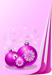 Image showing Christmas Gift page, vector