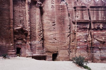 Image showing Petra attraction in Jordan