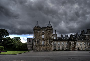 Image showing Holyrood palace in Edinburgh