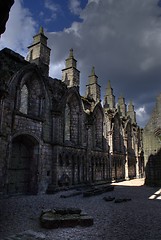 Image showing Edinburgh street and abbey