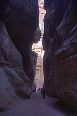 Image showing Petra attraction in Jordan