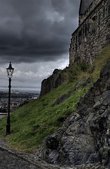 Image showing Edinburgh castle in Scotland