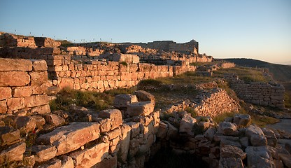 Image showing Mount Greizim of Samaritans