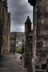 Image showing Edinburgh castle in Scotland