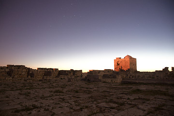 Image showing Mount Greizim of Samaritans