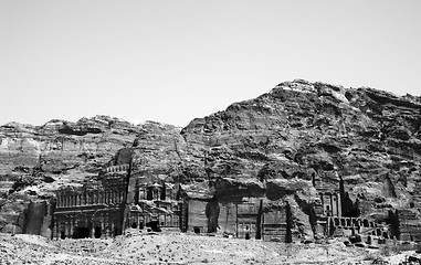 Image showing Petra attraction in Jordan