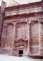 Image showing Petra attraction in Jordan