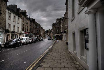 Image showing Jedburgh streets in Scotland