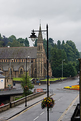 Image showing Jedburgh streets in Scotland