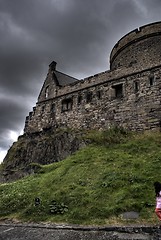 Image showing Edinburgh castle in Scotland