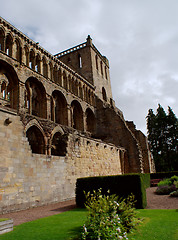 Image showing Jedburgh abbey - tourists attraction