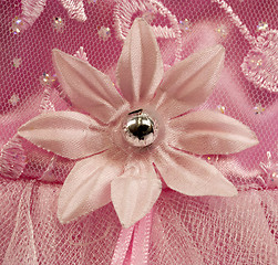 Image showing Pink flower detail