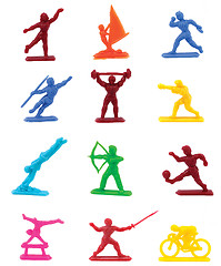 Image showing Sports figurines