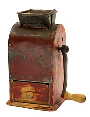 Image showing Old coffee mill