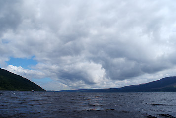 Image showing Loch ness monster in scotland