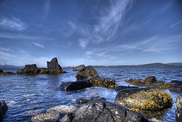 Image showing Skye island sea landscape