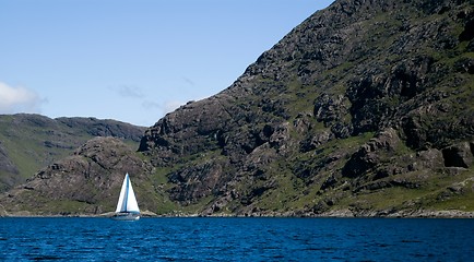 Image showing Skye island sea landscape