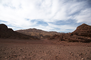 Image showing Travel in Arava desert