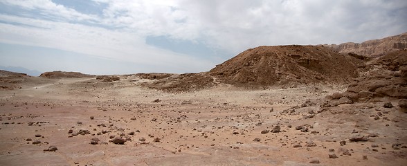 Image showing Travel in Arava desert