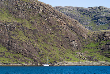 Image showing boat trip in scotland