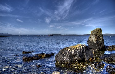 Image showing Skye island sea landscape